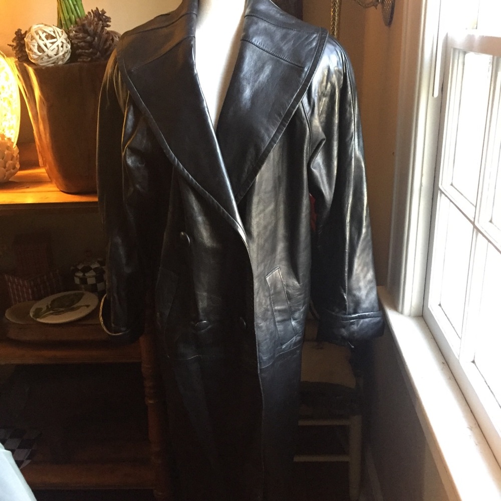 Vintage Vakko leather jacket